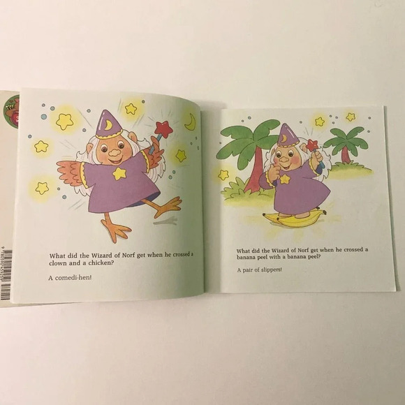 Vintage 1992 The Norfin Trolls Laugh Out Loud Book Of Jokes Riddles Scholastic - Picture 8 of 14